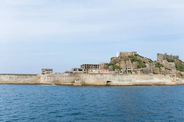 Isola di Hashima città Nagasaki — Foto Stock