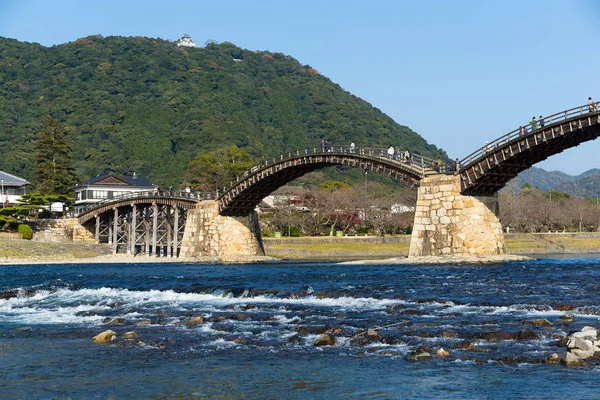 Kintai híd Japánban — Stock Fotó