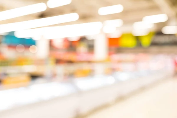 Supermercado abstrato desfocado — Fotografia de Stock
