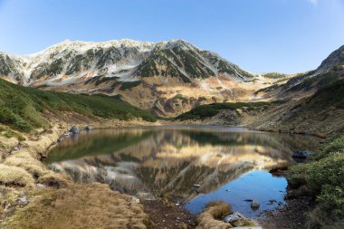 Tateyama gölette görünümünü