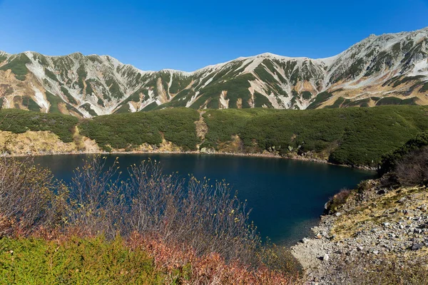 Λίμνη Mikuri σε Tateyama — Φωτογραφία Αρχείου