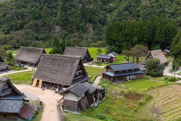 Shirakawago dorp in Japan — Stockfoto
