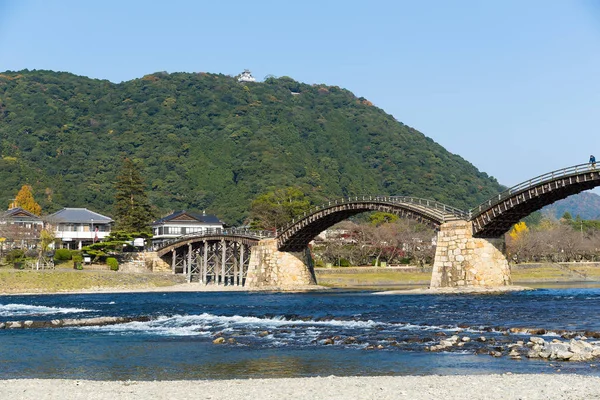 Τοξωτή πεζογέφυρα Kintai — Φωτογραφία Αρχείου