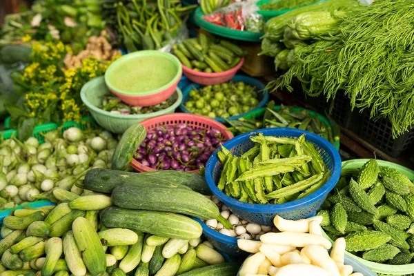 Piața legumelor proaspete — Fotografie, imagine de stoc
