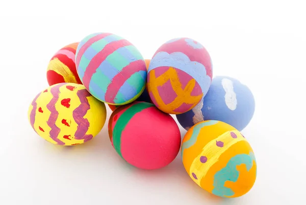 El yapımı Paskalya yumurtaları — Stok fotoğraf