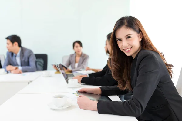 Grupp affärsmöte — Stockfoto