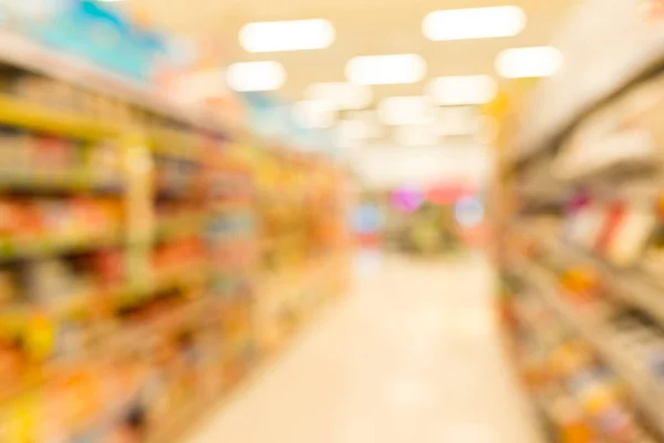 Desenfoque de fondo abstracto supermercado —  Fotos de Stock