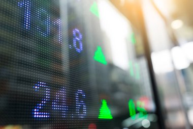 Borsa endeksi numaralarını görüntüleme Street