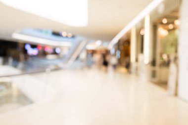 Soyut bulanık alışveriş merkezi 