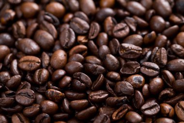 Kavrulmuş kahve çekirdeği doku 