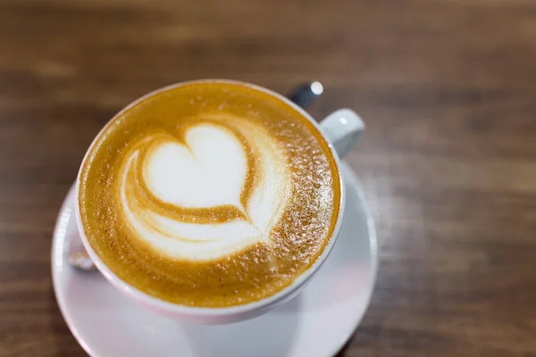 Arte del café en taza — Foto de Stock