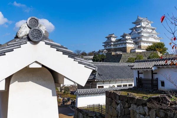 Castillo tradicional japonés de Himeji — Foto de Stock