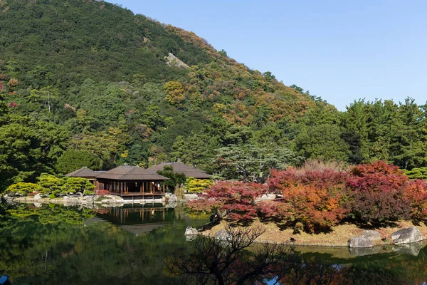 Jardín japonés de Ritsurin — Foto de Stock