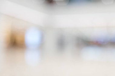 Alışveriş merkezinin bulanık görüntüsü