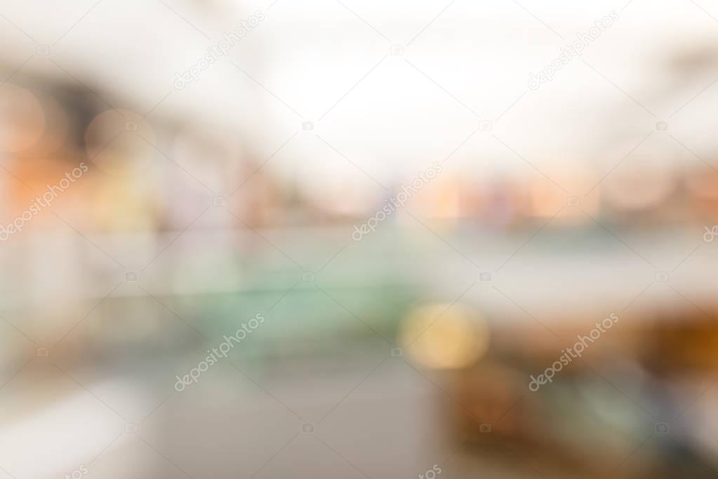 Shop blurred background