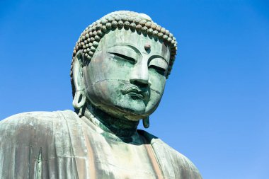 Kamakura 'daki büyük Buda heykeli.