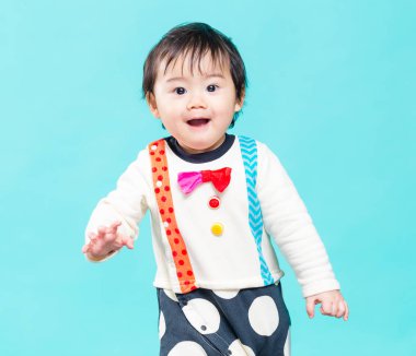 Asyalı küçük oğlu