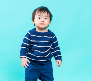 Asyalı küçük bebek çocuk