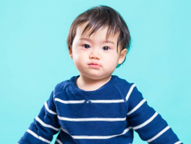 Asyalı küçük bebek çocuk