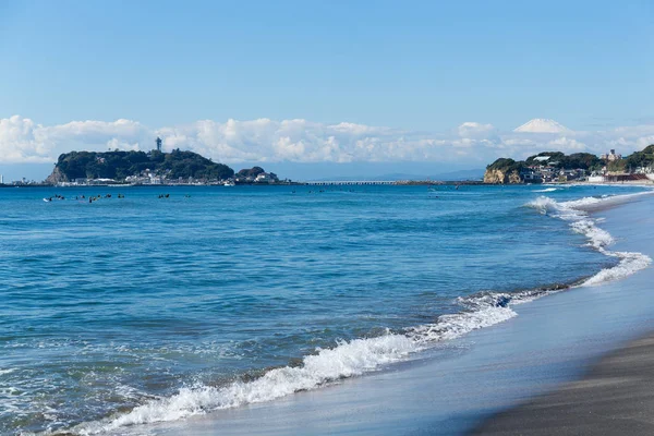 Shonan Beach i Chigasaki City — Stockfoto