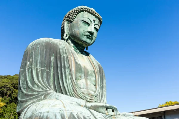 Socha velkého Buddhy v Kamakuře — Stock fotografie