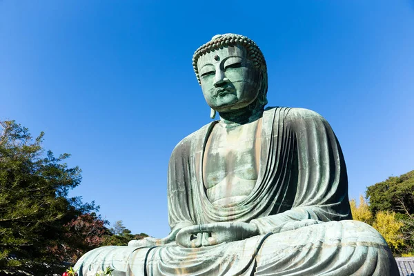 Groot Boeddhabeeld in Kamakura — Stockfoto