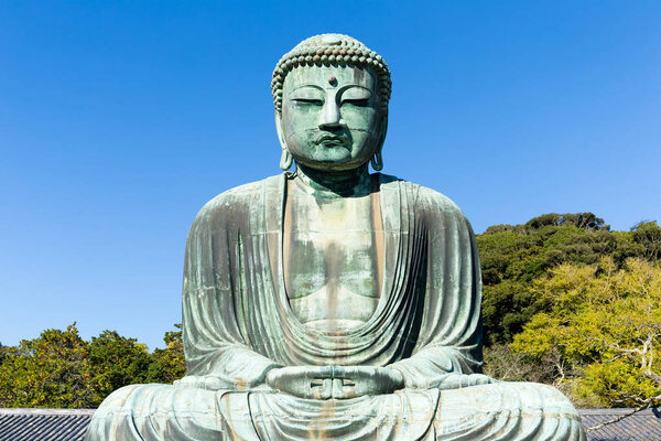 Giant Buddha statue in Japan