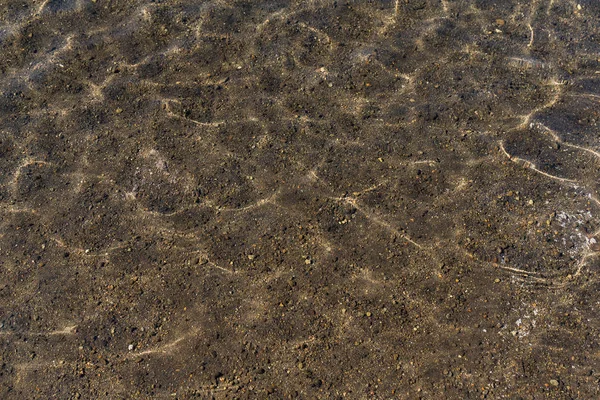 Wasserwellen auf dem Fluss — Stockfoto