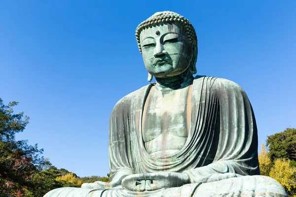 Stor Buddha staty i Kamakura — Stockfoto
