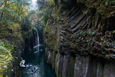 Takachiho Gorge Sonbahar sezonu