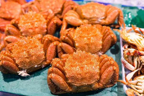 Iced Crabs in wet market