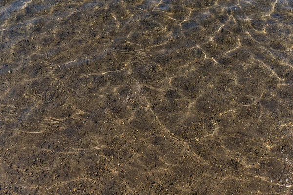 Ondas de água no lago de água — Fotografia de Stock