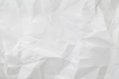 Buruşmuş beyaz kağıt arkaplan