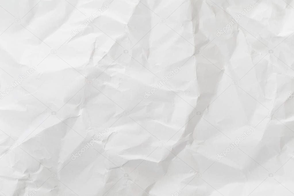 Wrinkled paper background texture
