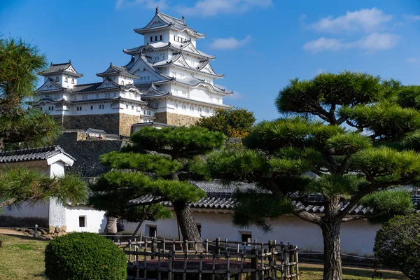 Tradiční hrad Himedži v Japonsku — Stock fotografie