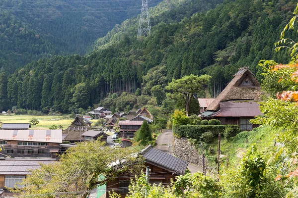 日本の美山村 — ストック写真