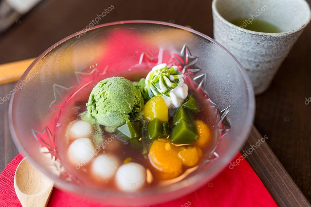 일본 아이스 디저트  