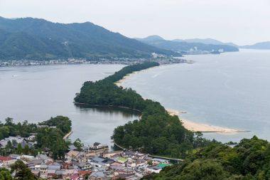 Kyoto görünümünde Amanohashidate