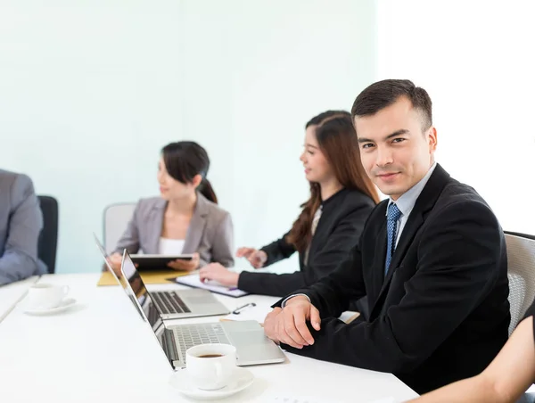 Business meeting in office room — Stock Photo, Image