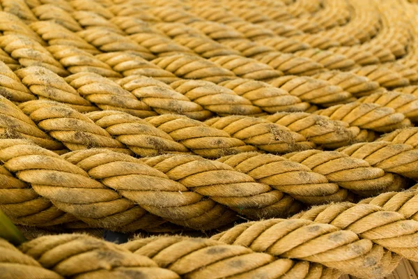 Velký lano textura — Stock fotografie