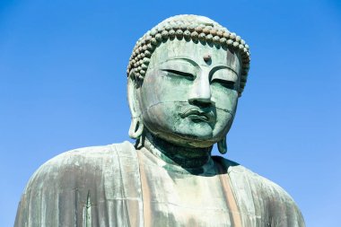 Kamakura 'daki büyük Buda heykeli.