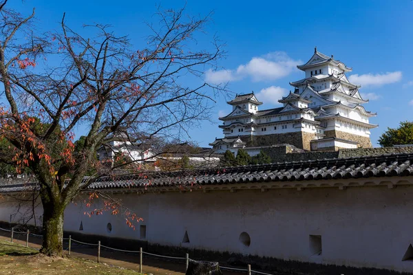 Castillo blanco tradicional de Himeji — Foto de Stock