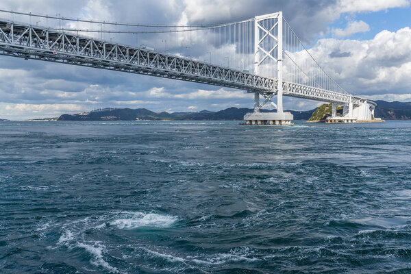 Pont Onaruto et Whirlpool — Photo