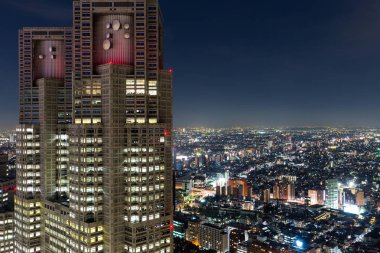 Tokyo manzarası, gece