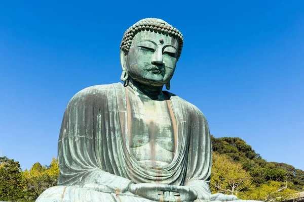 Gran estatua de Buda en Kamakura — Foto de Stock