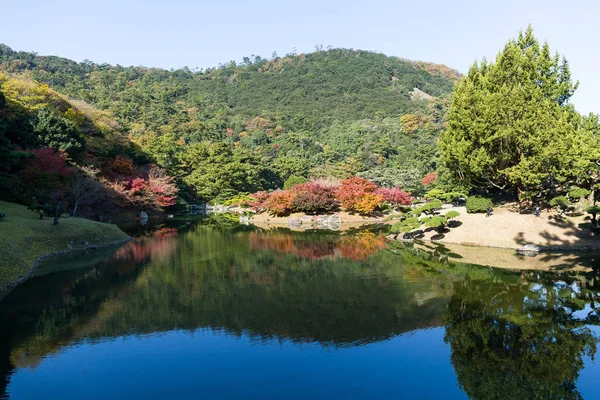 Ritsurin park in Japan — Stock Photo, Image