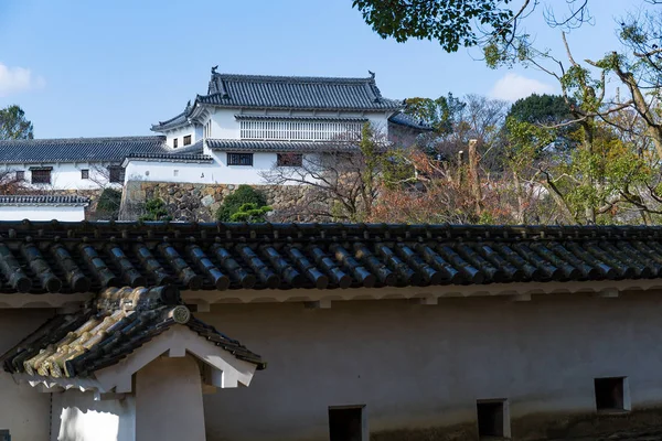 Japonya'nın geleneksel Himeji Kalesi — Stok fotoğraf