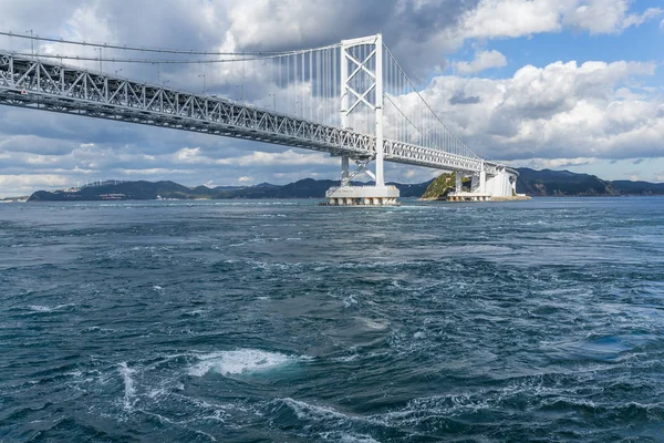 Ponte e hidromassagem de Onaruto — Fotografia de Stock