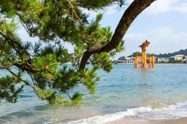 Sacrario di Itsukushima in Giappone — Foto Stock
