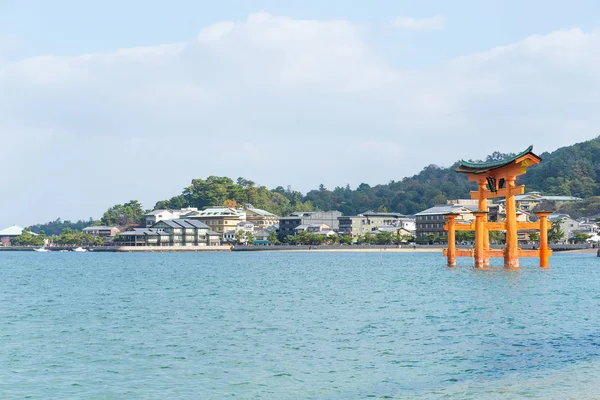 在日本严岛神社 — 图库照片